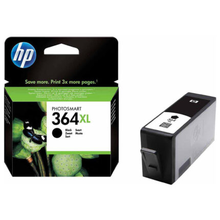HP 364XL Black Original High Capacity Ink Cartridge with Vivera Ink
