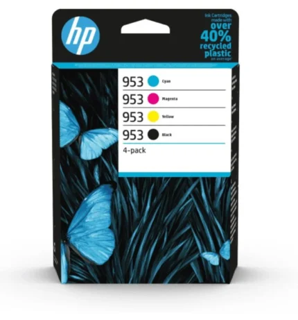 HP 953 Multipack - Full Set of 4 Ink Cartridges - 6ZC69AE (Original)